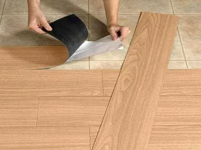 هزینه کفپوش چسبی